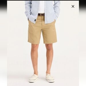 Dockers "British Khaki" Flex Comfort "Smart Series" Chino Short, Waist 32.5 NWT